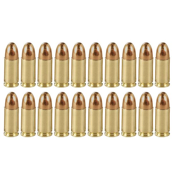 CCI Independence Brass Handgun Ammunition 9mm Luger (+P) 115 gr FMJ 1300 fps 1000/ct (Bulk) - Precision Shot Firearms