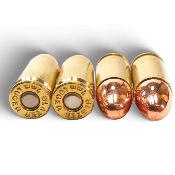 CCI Independence Brass Handgun Ammunition 9mm Luger (+P) 115 gr FMJ 1300 fps 1000/ct (Bulk) - Precision Shot Firearms