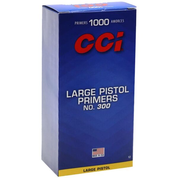 CCI Standard Primers #300 Large Pistol - 1000/ct - Precision Shot Firearms