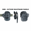 G-Code Paradigm Universal Fit Holster for Medium/Large Frames Black Ambi - Precision Shot Firearms