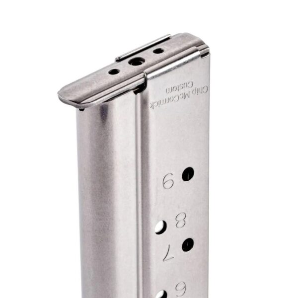Chip McCormick Custom Match Grade Full Size 1911 Handgun Magazine Stainless Steel 9mm Luger 9/rd - Precision Shot Firearms