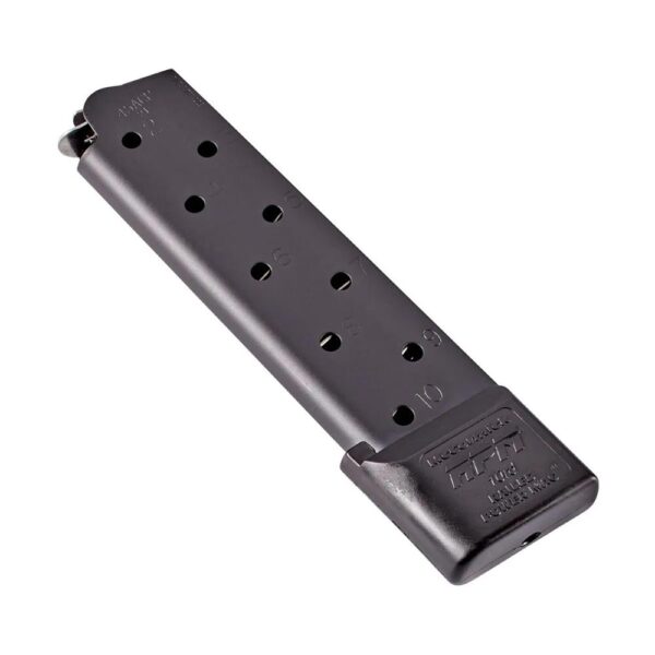 Chip McCormick Railed Power 1911 Full Size Handgun Magazine Black .45 ACP 10/rd - Precision Shot Firearms