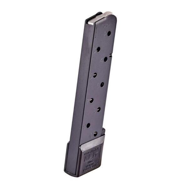 Chip McCormick Railed Power 1911 Full Size Handgun Magazine Black .45 ACP 10/rd - Precision Shot Firearms