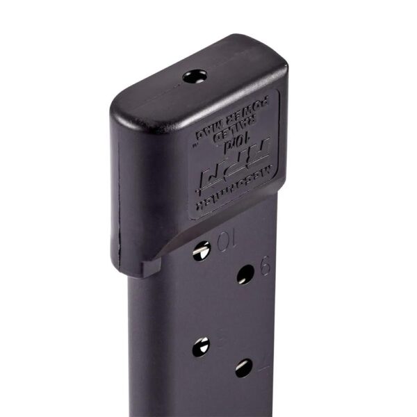 Chip McCormick Railed Power 1911 Full Size Handgun Magazine Black .45 ACP 10/rd - Precision Shot Firearms