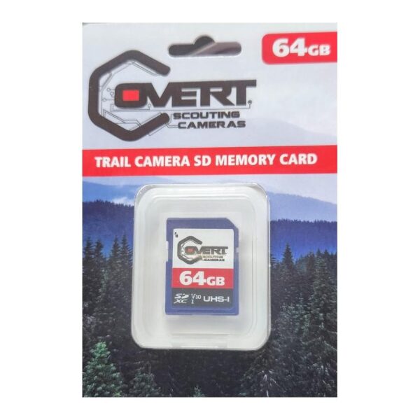 Covert Trail Camera SDXC Memory Card 64GB - Precision Shot Firearms