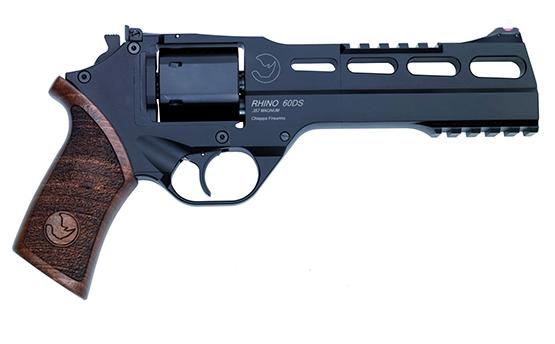 RHINO .357MAG REVOLVER 60DS BLK 6IN BBL 3MOON CLIPS 6RND ADJ. REAR SIGHT - Precision Shot Firearms