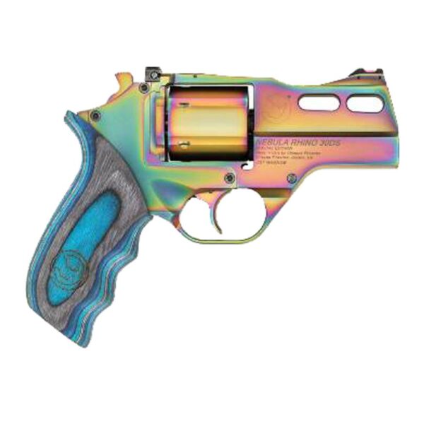 Chiappa Rhino Revolver 30SAR (Nebula) .357 Mag 6rd Capacity 3" Barrel Blue Laminate Grips - Precision Shot Firearms