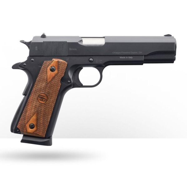 Chiappa Firearms 1911 Field Grade Handgun 9mm Luger 10/rd Magazine 5" Barrel Black with Walnut Grip - Precision Shot Firearms