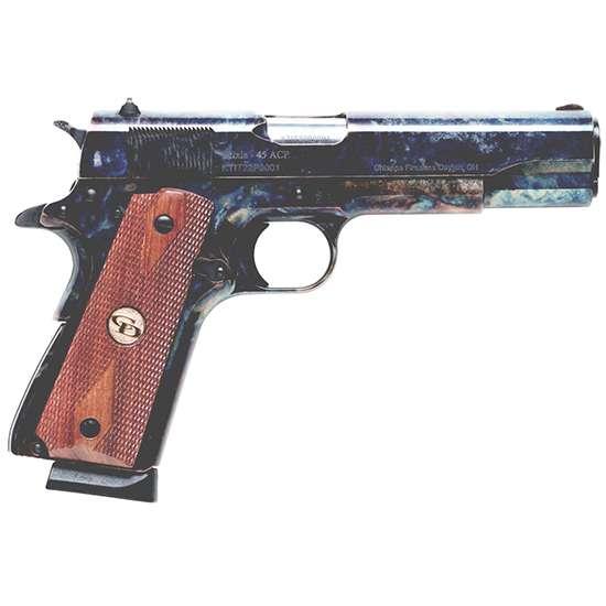 Charles Daly 1911 Field Grade Handgun .45 ACP 10rd Magazine 5" Barrel Case Colored with Wooden Grip - Precision Shot Firearms