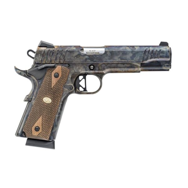 Chiappa 1911 Superior Grade Handgun .45 ACP 8rd Magazines (2) 5" Barrel Color Case with Walnut Grips - Precision Shot Firearms