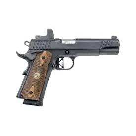 Chiappa 1911 Superior MRS Red Dot Handgun .45 ACP 5" Barrel Blued Frame Walnut Grips ZT Red Dot - Precision Shot Firearms