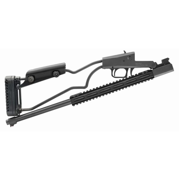 Chiappa Big Badger Folding Shotgun .410 3" Chamber Single Shot 20" 1/2x28 Threaded Barrel Black - Precision Shot Firearms