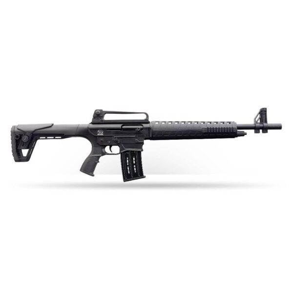 Charles Daly AR-12S Shotgun 12ga. 3" Chamber 5rd Magazine 18.5" Barrel Synthetic Stock - Precision Shot Firearms
