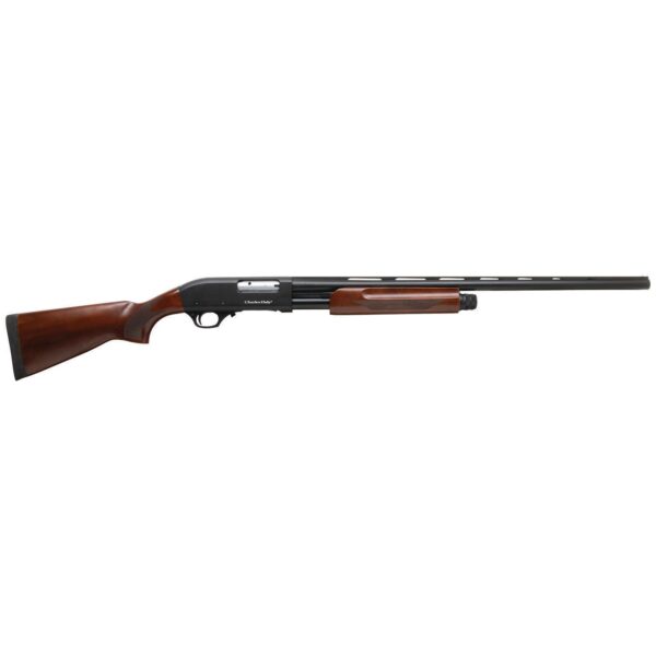Charles Daly 301 Pump Shotgun 12ga 3" Chamber 4rd Capacity 28" Barrel Matte Walnut Stock - Precision Shot Firearms