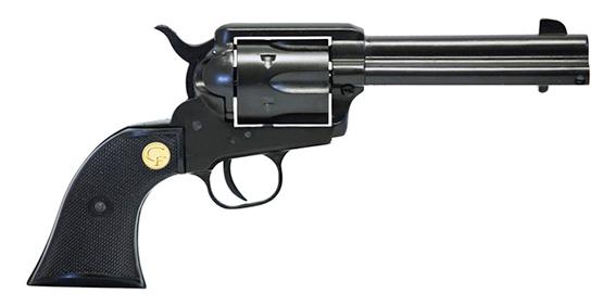 1873 .22LR/.22WMR REVOLVER BLK 4.75" BBL 6RD PLASTIC GRIPS DUAL CYL - Precision Shot Firearms
