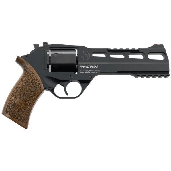 Chiappa Rhino 60DS Handgun 10mm 6rd Capacity 6" Barrel Black with 3 Moon Clips - Precision Shot Firearms
