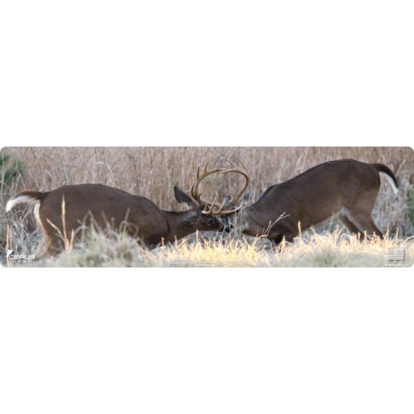 Cerus Gear Magnum XXL 14x48 White Tail Bucks Fighting Promat - Full Color - Precision Shot Firearms