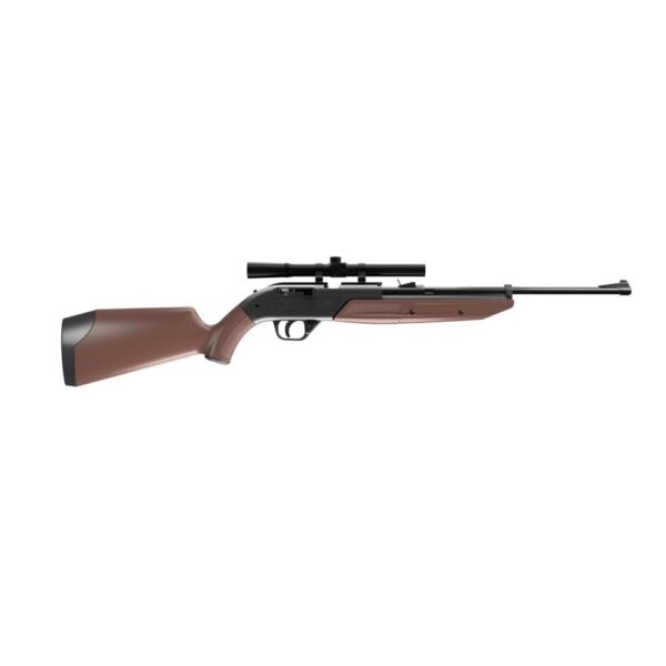 Crosman 760 Pumpmaster Bolt Action Variable Pump Rifle with 4x15 Scope .177 Cal - Synthetic Brown Stock - Precision Shot Firearms