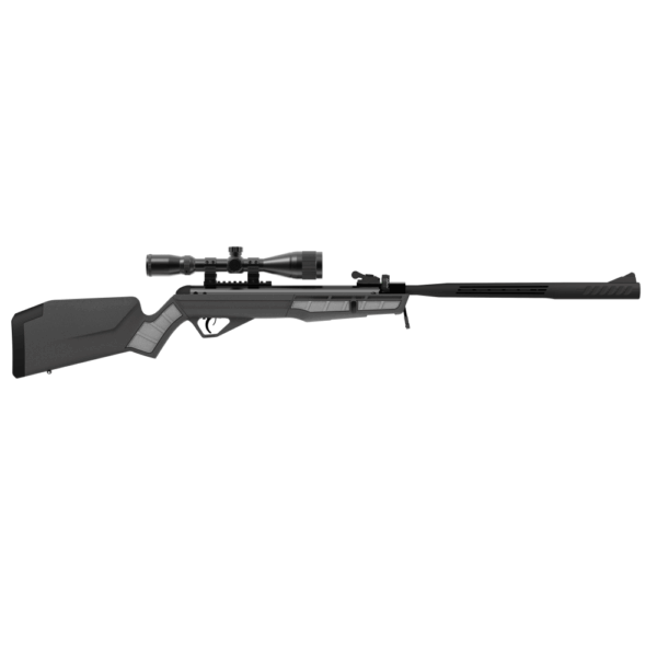 Crosman Mag-Fire Ultra Black AirGun Rifle .177 Cal with Quietfire and 3-9x40 AO Scope - Precision Shot Firearms