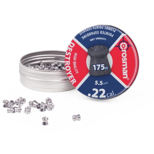 Crosman Destroyer Pellets .22 cal 5.5mm - 175/ct - Precision Shot Firearms
