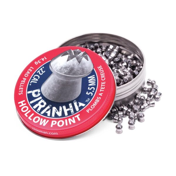 Crosman Piranha Pellet .22 Cal 14.30gr 400/ct - Precision Shot Firearms