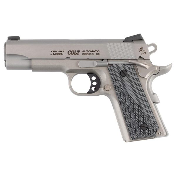Colt Lightweight Officer Single Action Handgun .45 Auto 7rd Magazine 4.25" Barrel G10 Grips - Precision Shot Firearms