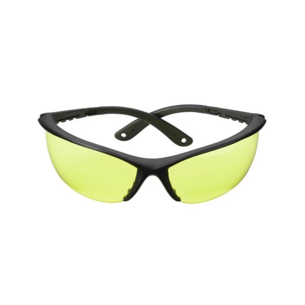 Champion Ballistic Shooting Glasses Open Frame Black with Yellow Lens - Precision Shot Firearms
