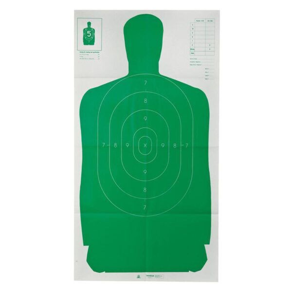 Champion LE Targets Silhouette Target 24" X 45" Green 10/ct - Precision Shot Firearms