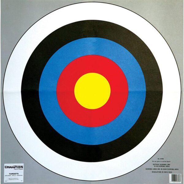 Champion Archery Target 24" Bullseye 2/ct - Precision Shot Firearms