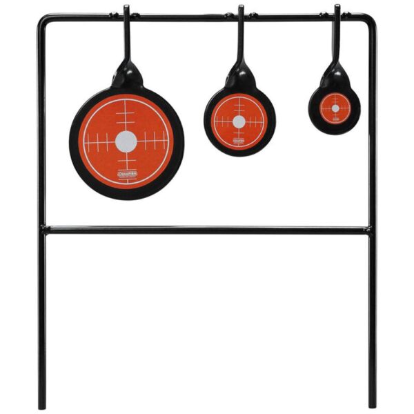 Champion Rimfire Triple Gong Spinner Target Steel - Precision Shot Firearms