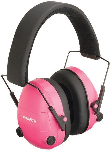 Champion Electronic Ear Muffs - Pink - Precision Shot Firearms