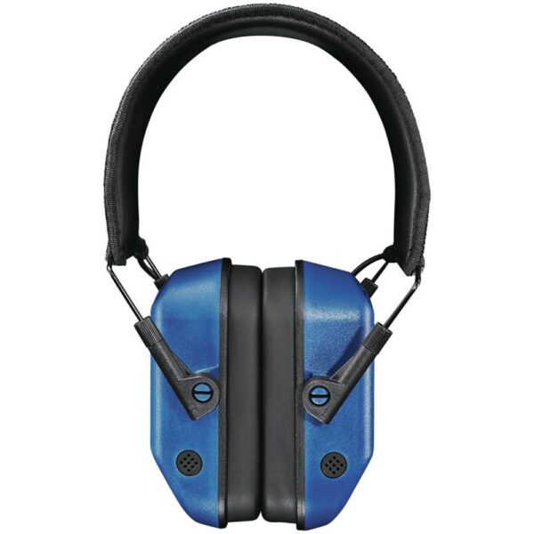 Champion Vanquish Electronic Hearing Protection Ear Muffs 21dB Blue - Precision Shot Firearms