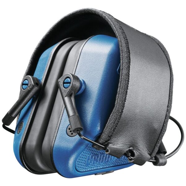 Champion Vanquish Electronic Hearing Protection Ear Muffs 21dB Blue - Precision Shot Firearms