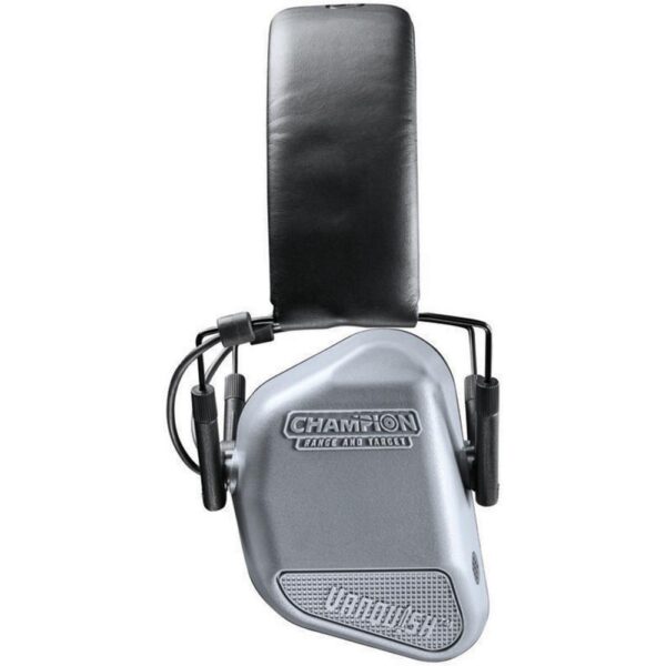 Champion Vanquish Electronic Hearing Protection Ear Muffs 21dB Grey - Precision Shot Firearms