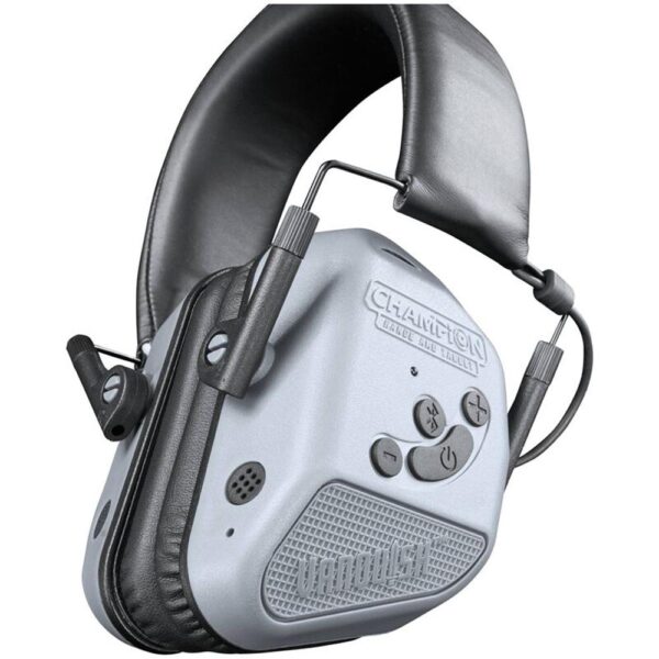 Champion Vanquish Electronic Hearing Protection Ear Muffs 21dB Grey - Precision Shot Firearms