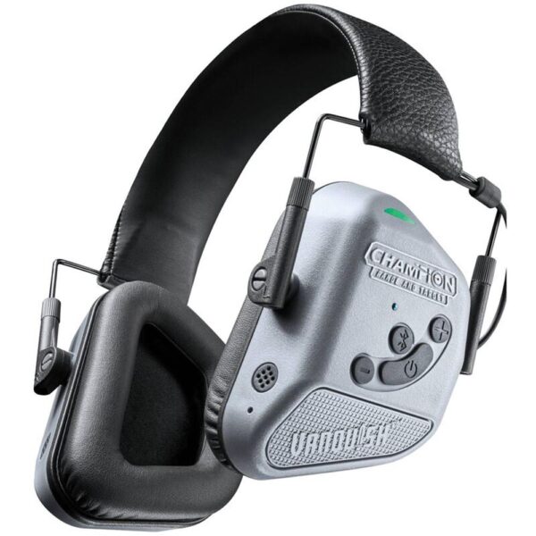 Champion Vanquish Pro Elite Electronic Hearing Protection Ear Muffs 21dB Grey - Precision Shot Firearms
