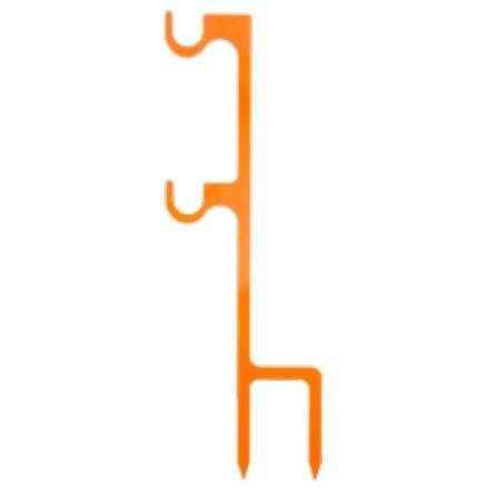 Champion Impact Steel Double Target Hanger 1/4" Orange - Precision Shot Firearms