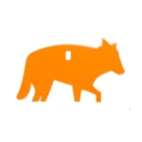 Champion Impact Steel Hanging Animal Targets 1/4" Coyote Orange - Precision Shot Firearms