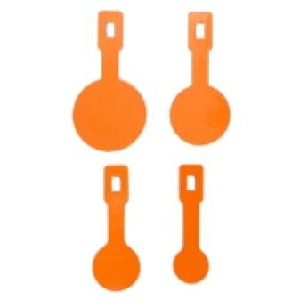 Champion Impact Steel Hanging Gong Targets 1/4" Rimfire Orange - Precision Shot Firearms