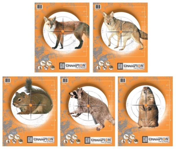 Champion Critter Series Targets - 11" X 14" 10/Pack - Precision Shot Firearms