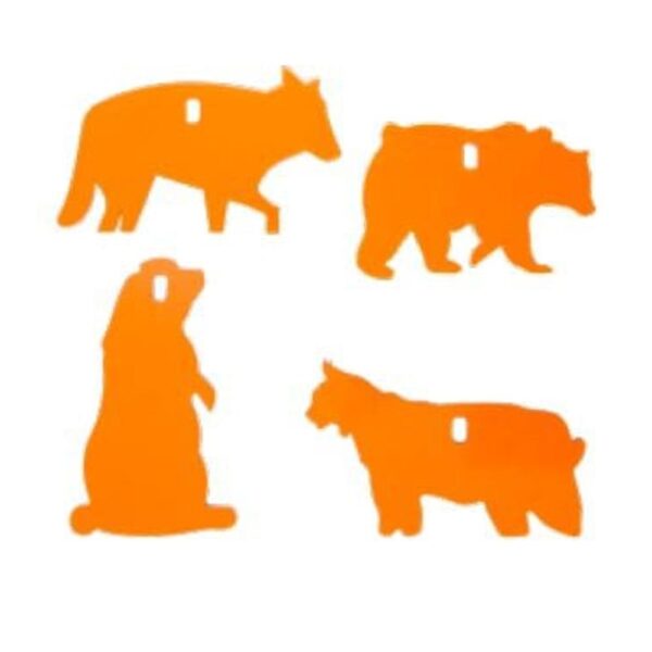 Impact Steel 4-Pack Animal Targets Rimfire Box - Precision Shot Firearms