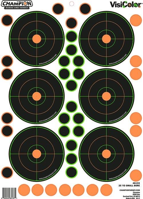 25 YD SM BORE 5PK W/90 PASTORS - Precision Shot Firearms