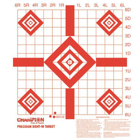 Champion Redfield Style Precision Sight-In Target - Precision Shot Firearms