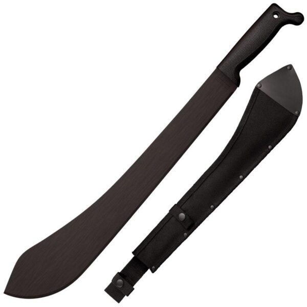 Cold Steel Bolo Machete Fixed Blade - 18" Blade Black - Precision Shot Firearms
