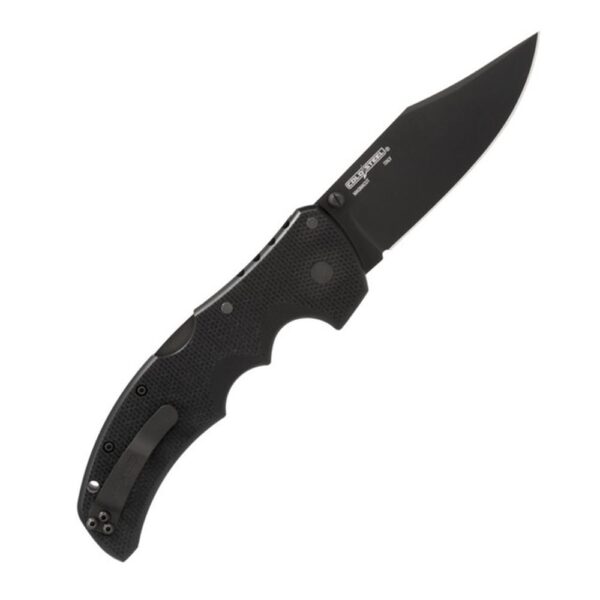 Cold Steel Recon 1 Magnacut Folding Knife 4" Clip Point Blade Black - Precision Shot Firearms