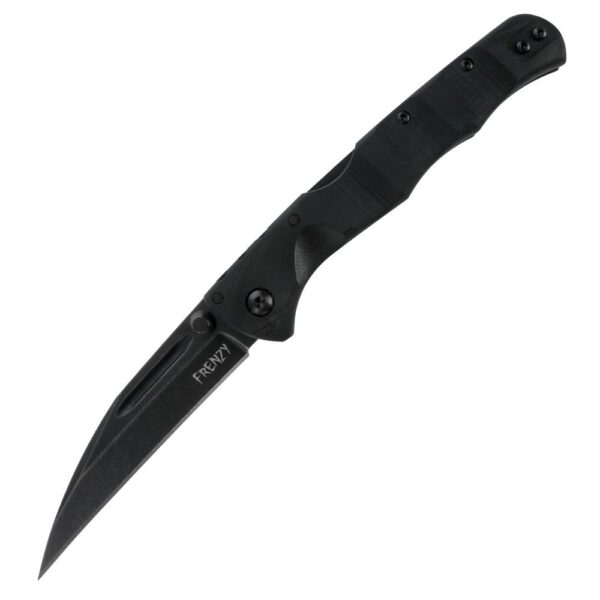 Cold Steel Frenzy II Folding Knife 3-1/2" Sheepsfoot Blade Blackout - Precision Shot Firearms