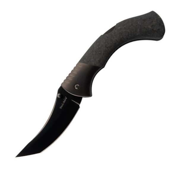 Cold Steel Black Sable XHP Folding Knife 4-1/5" Tanto Blade Black - Precision Shot Firearms