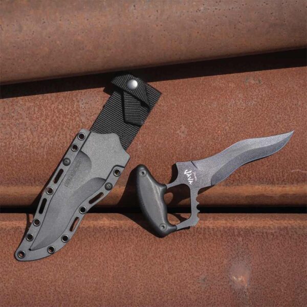 Cold Steel Demko Java Push Dagger 6" Kriss Dagger Blade Black - Precision Shot Firearms