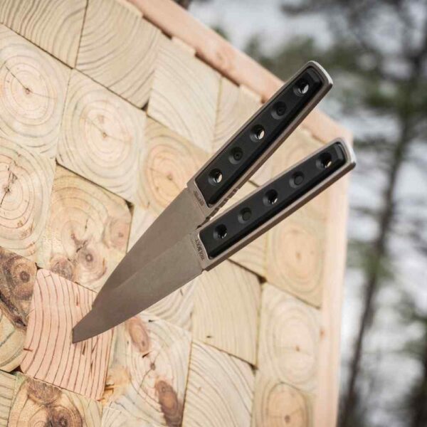 Cold Steel Stickman Holdout Fixed Throwing Knife 5-1/2" Dagger Blade Black 2/ct - Precision Shot Firearms