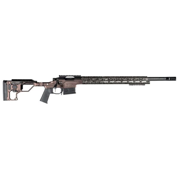 Christensen Arms Modern Precision Rifle 6.5 PRC 5rd Magazine 24" Carbon Fiber Barrel Black Desert Brown Stock - Precision Shot Firearms